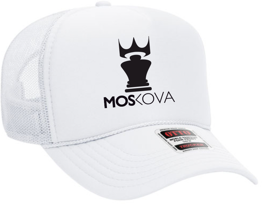 FOAM TRUCKER CORPO CROWN WHITE/BLACK