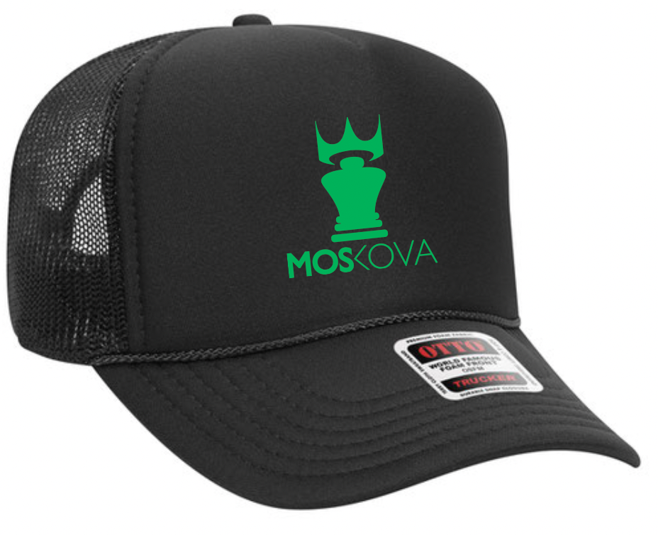 FOAM TRUCKER CORPO CROWN BLACK/FLUO GREEN