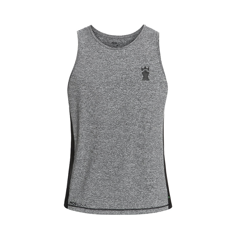 TRAINING DRYFIT TANK TOP - GREY/BLACK