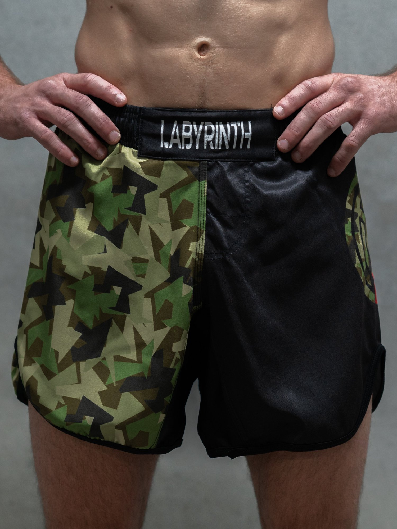 Camo Hybrid Shorts — LABYRINTH Co.