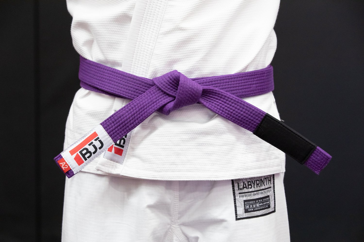 BJJ Belt (Purple) — LABYRINTH Co.