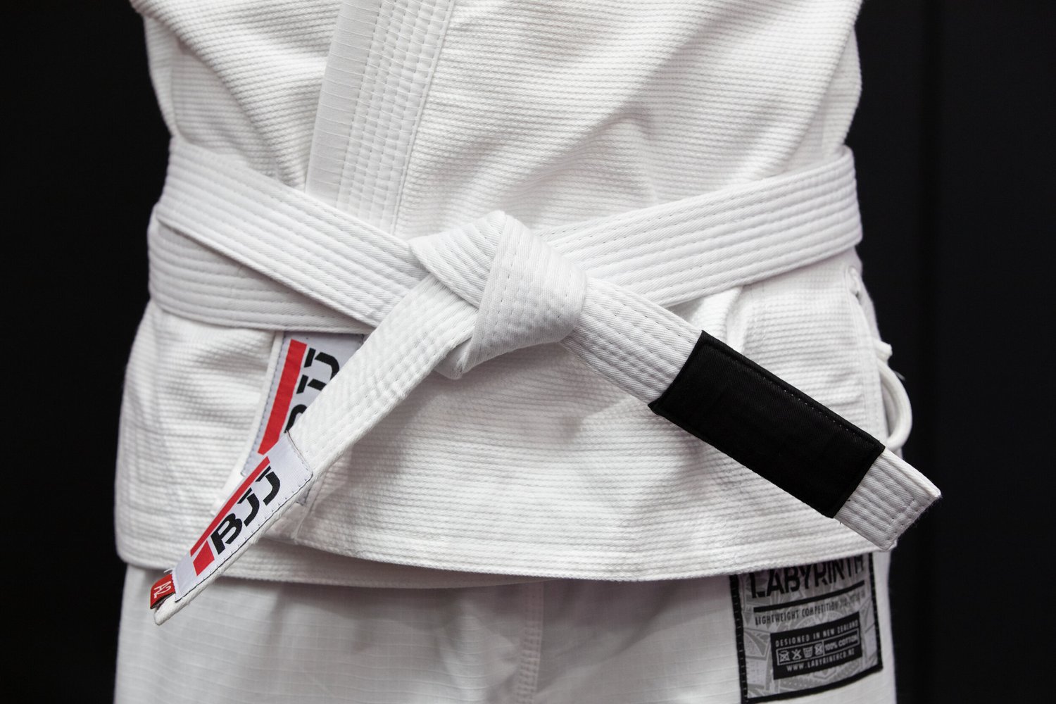 BJJ Belt (White) — LABYRINTH Co.