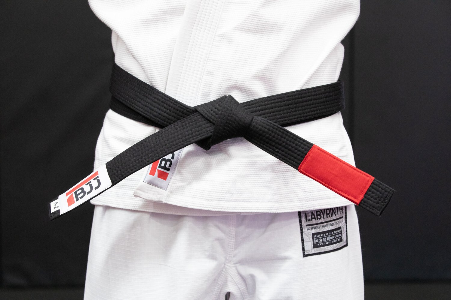 BJJ Belt (Black) — LABYRINTH Co.