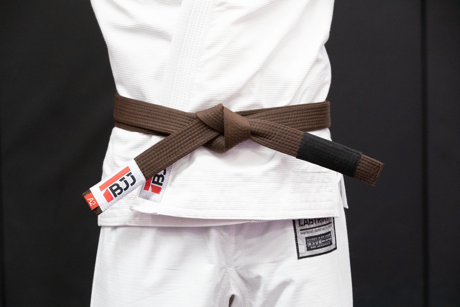 BJJ Belt (Brown) — LABYRINTH Co.
