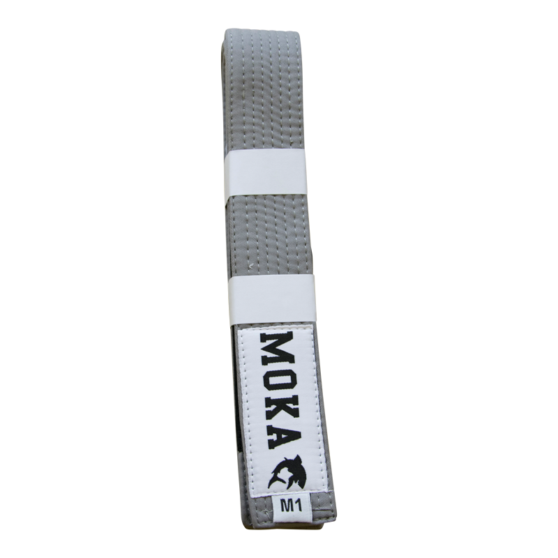 Børne BJJ Bælte - Moka Original - Grå