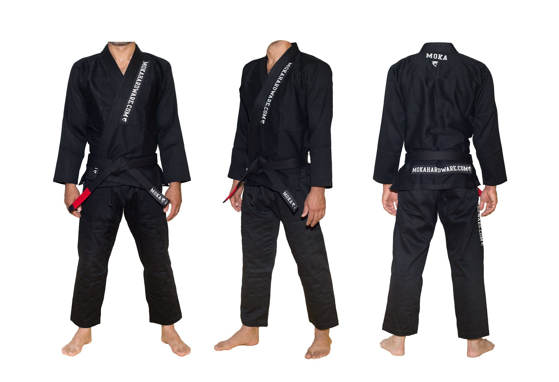BJJ Gi - Moka Original - Sort