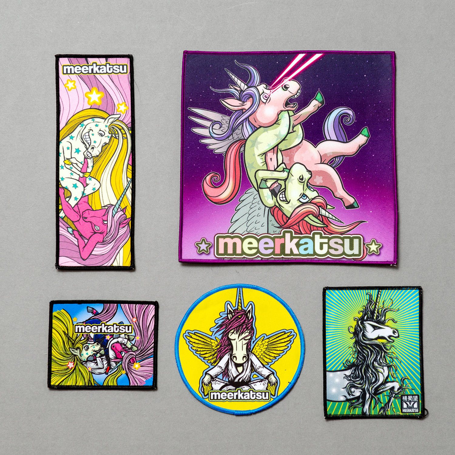 Unicorn Meerkatsu Patch Set