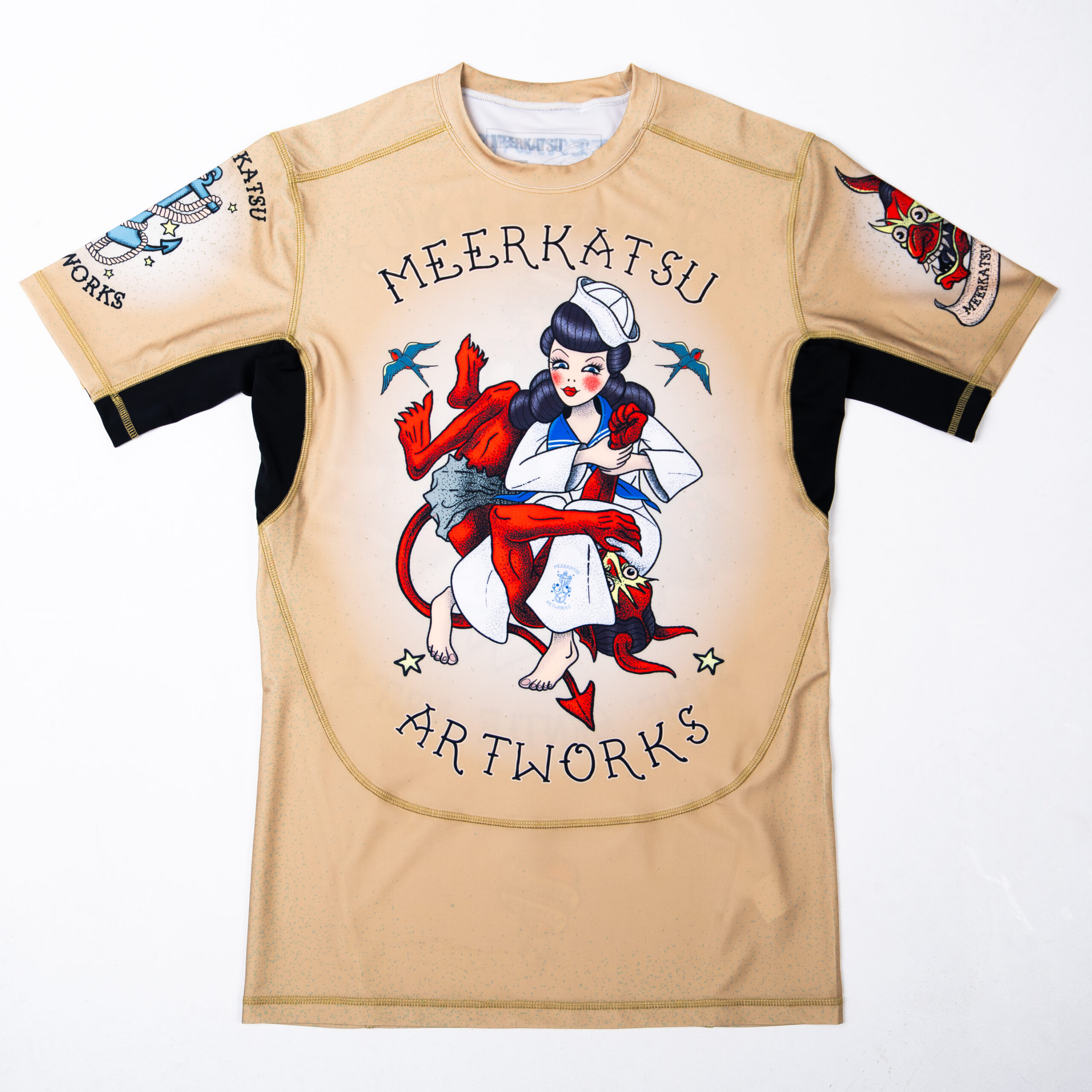Meerkatsu Old School V2 Rashguard