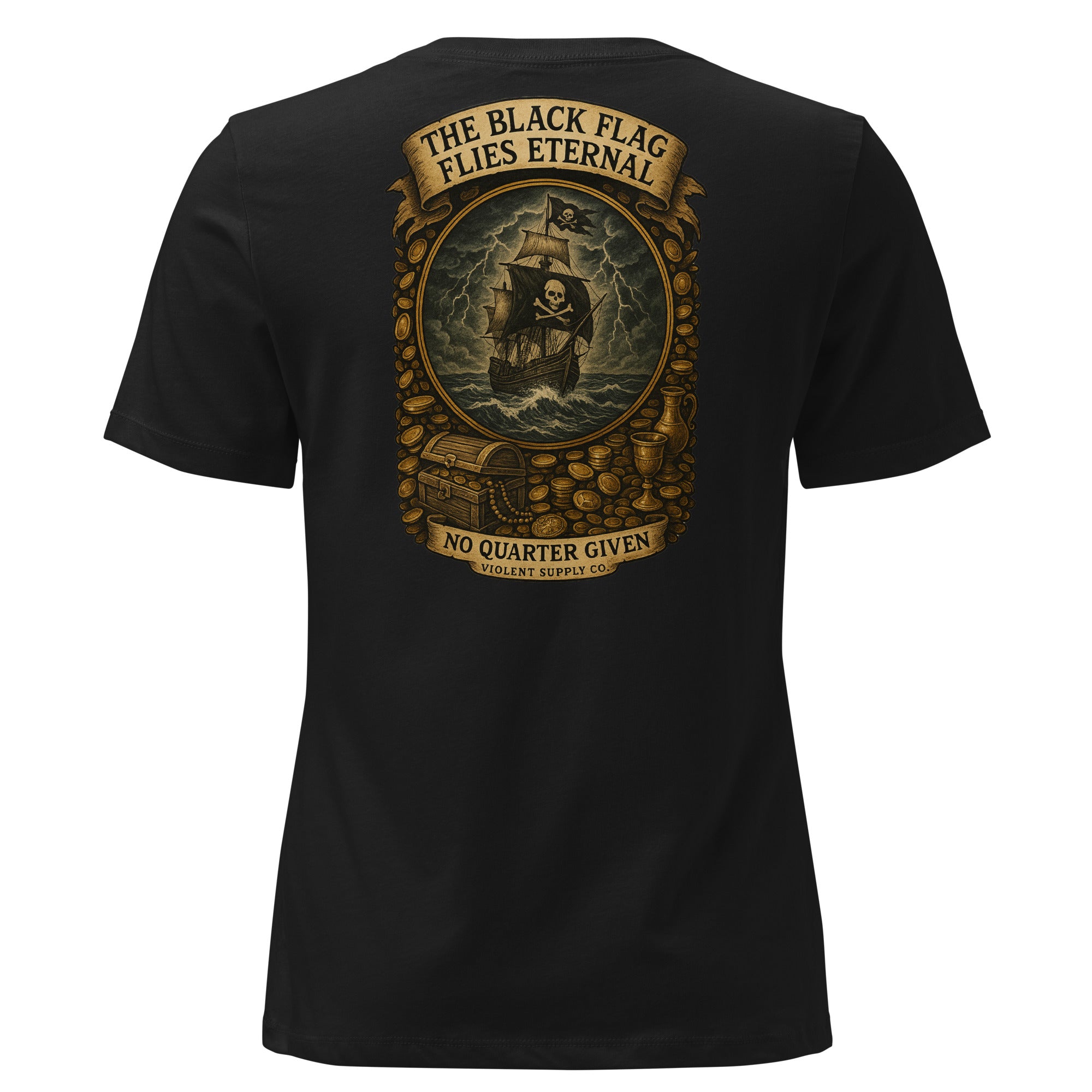 The Black Flag Flies Eternal Women's Relaxed Shirt