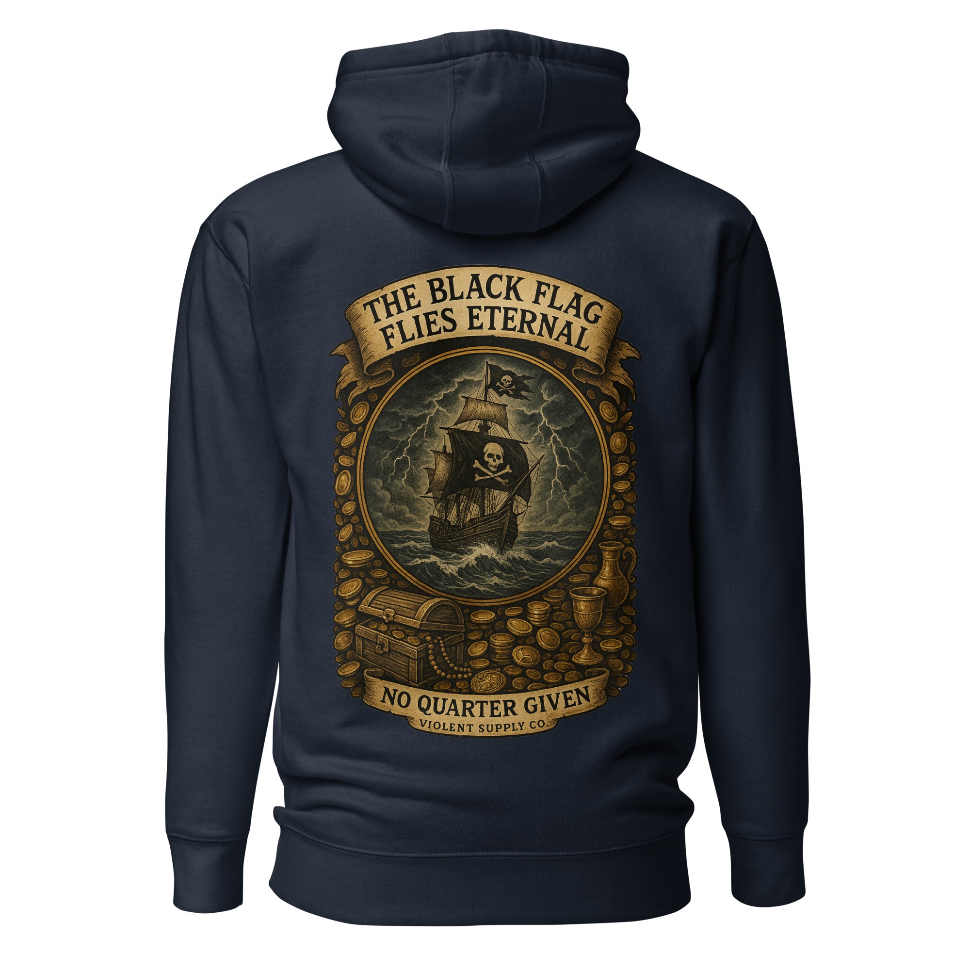 The Black Flag Flies Eternal Hoodie