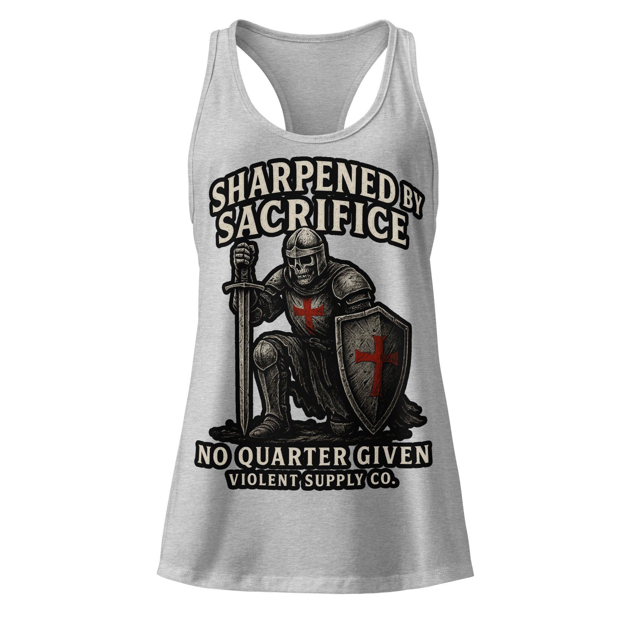 Women’s Sharpened By Sacrifice Racerback Tank Top