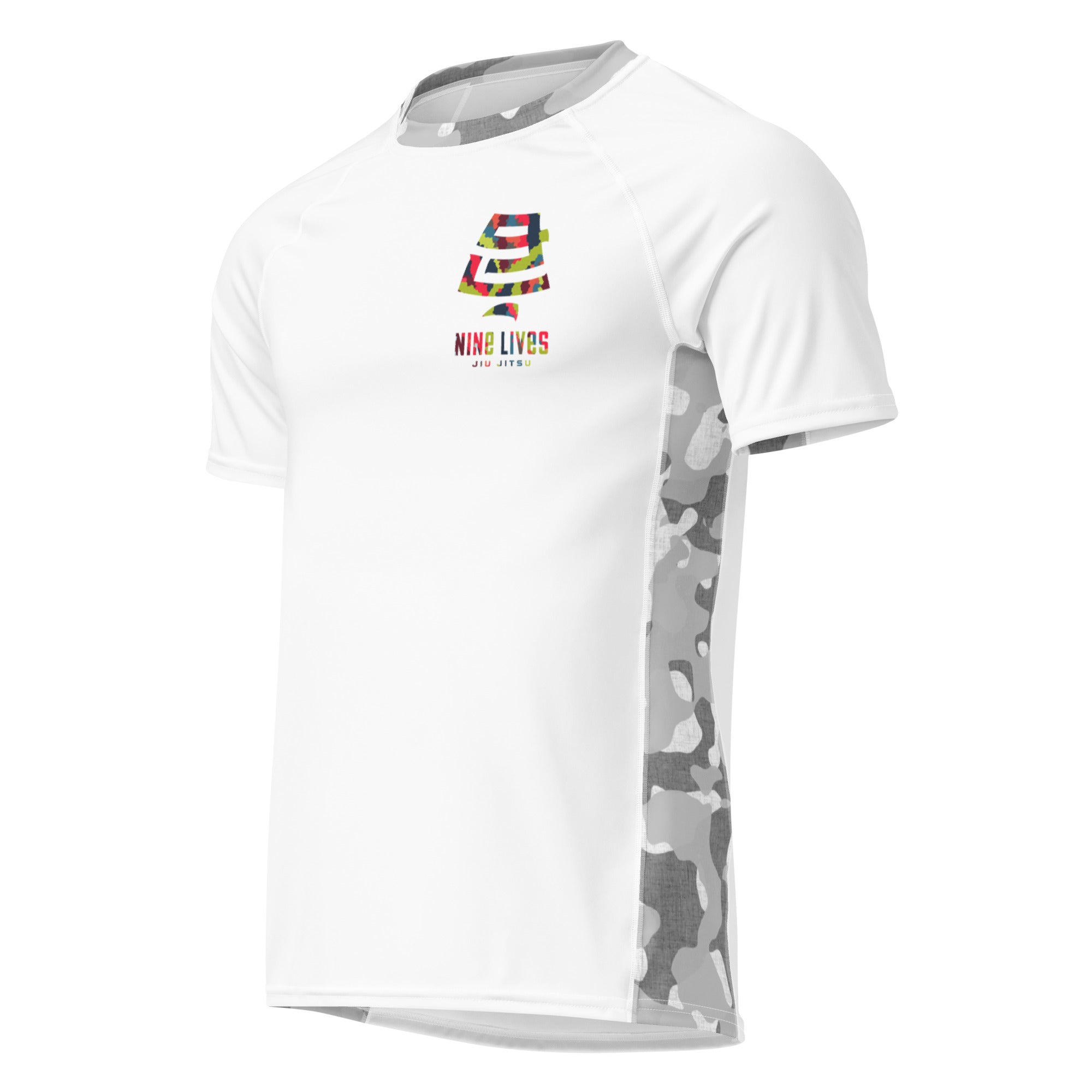 9L Cell RASHGUARD - White