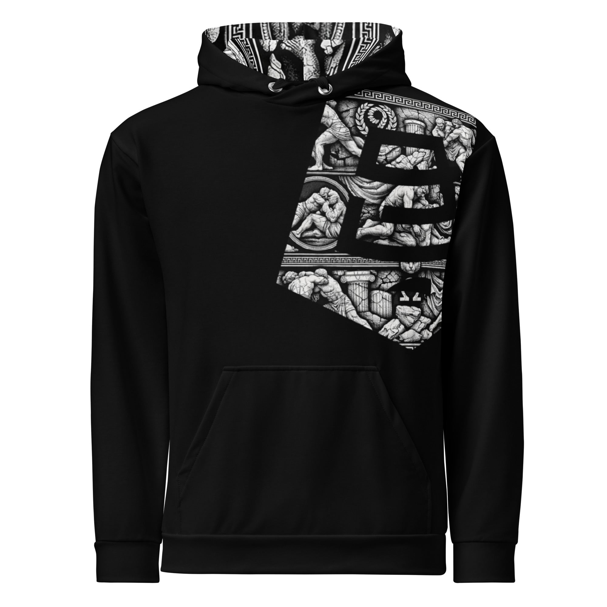 Pantheon Cut and Sew Cotton Hoodie