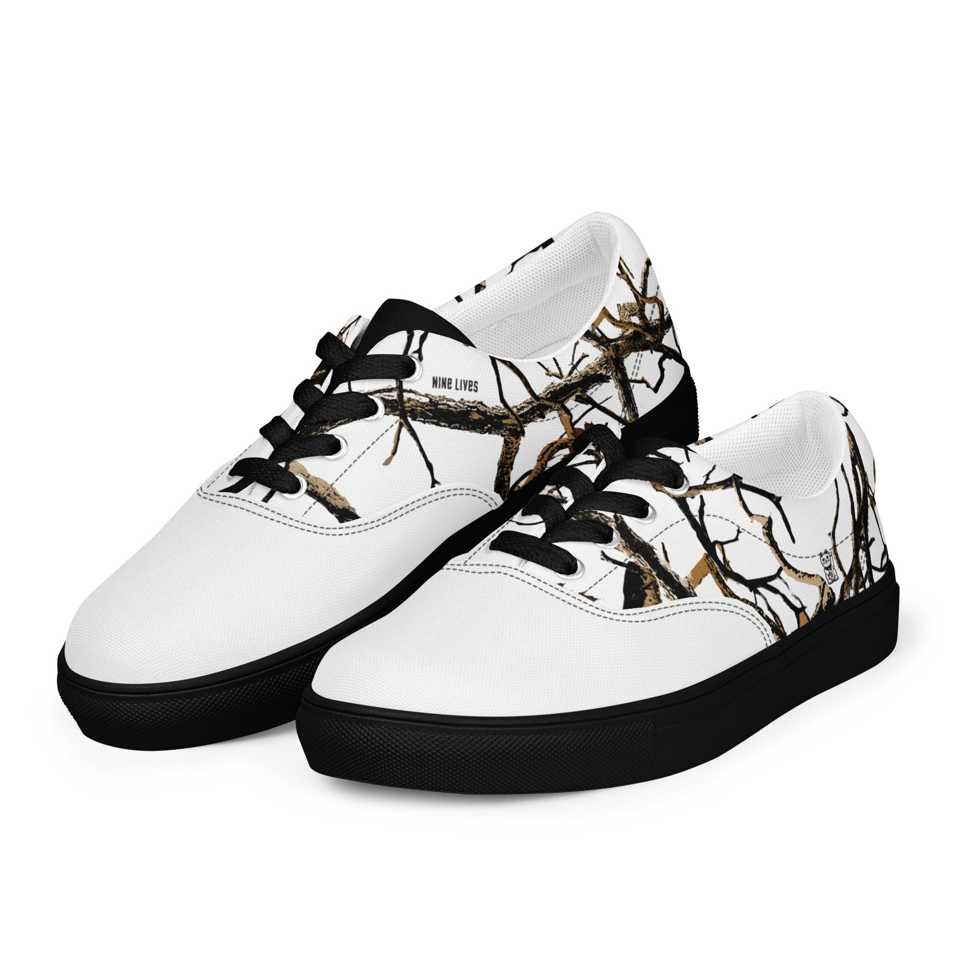 Snow Tree Camo Lace-up Canvas Lows