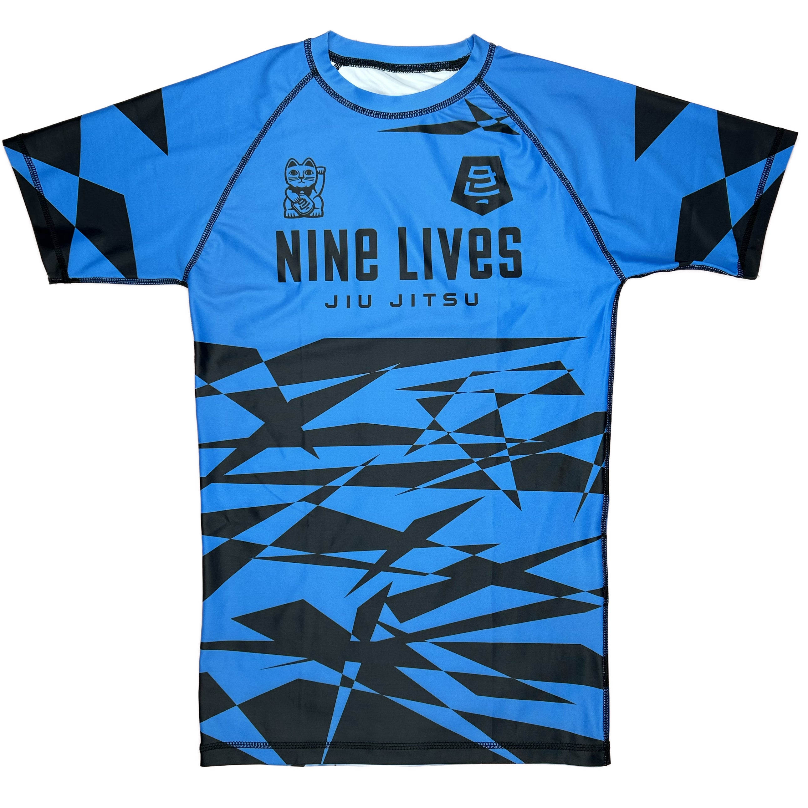 Vertex Short Sleeve Rashguard - Blue