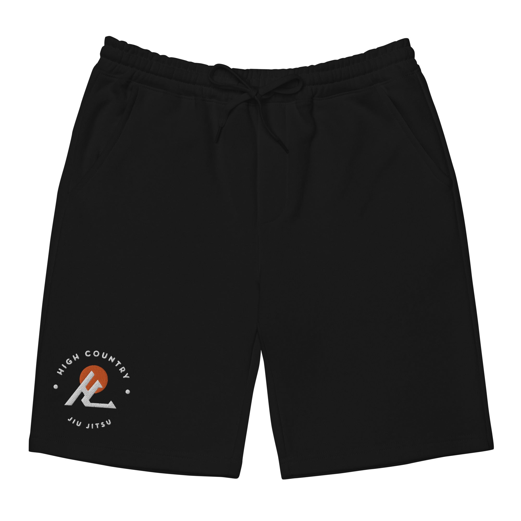 High Country Jiu Jitsu - EMBROIDERED MEN'S FLEECE SHORTS