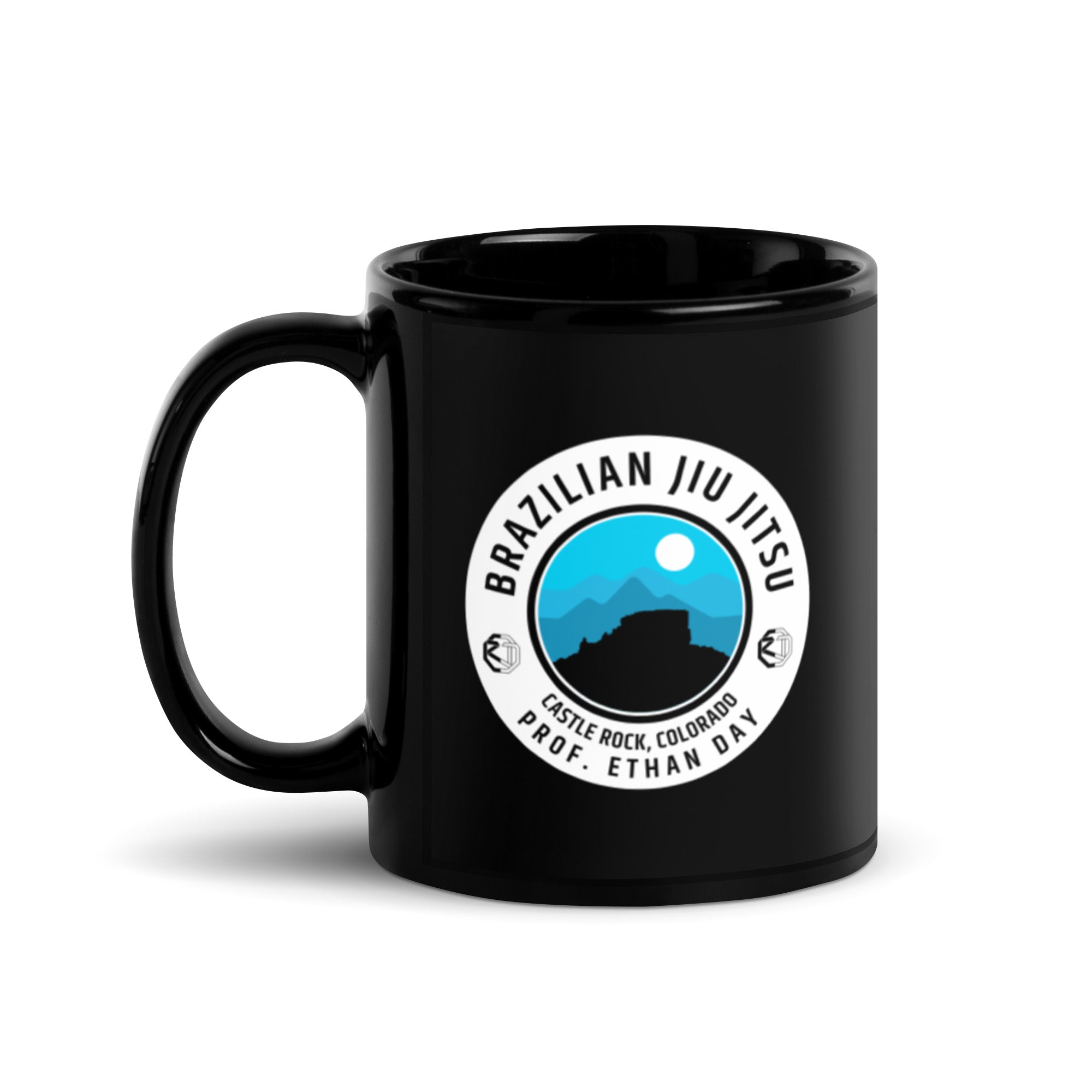 RTA COLORADO Black Glossy Mug