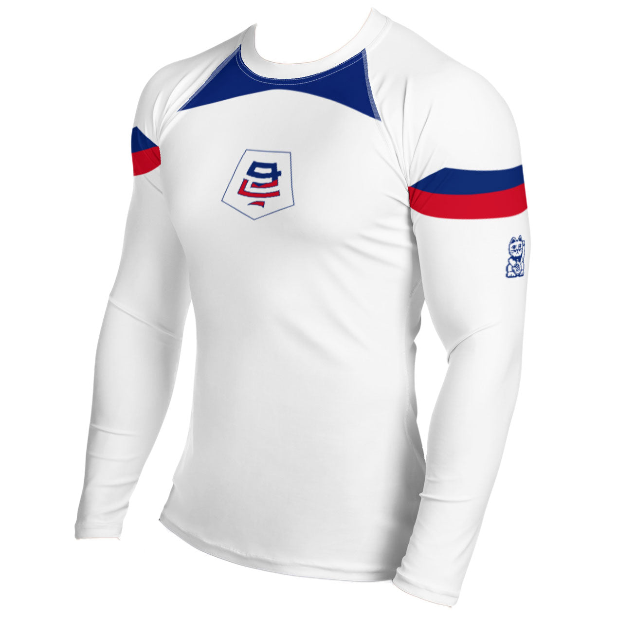 USA CLUB CUP RASHGUARD - WHITE
