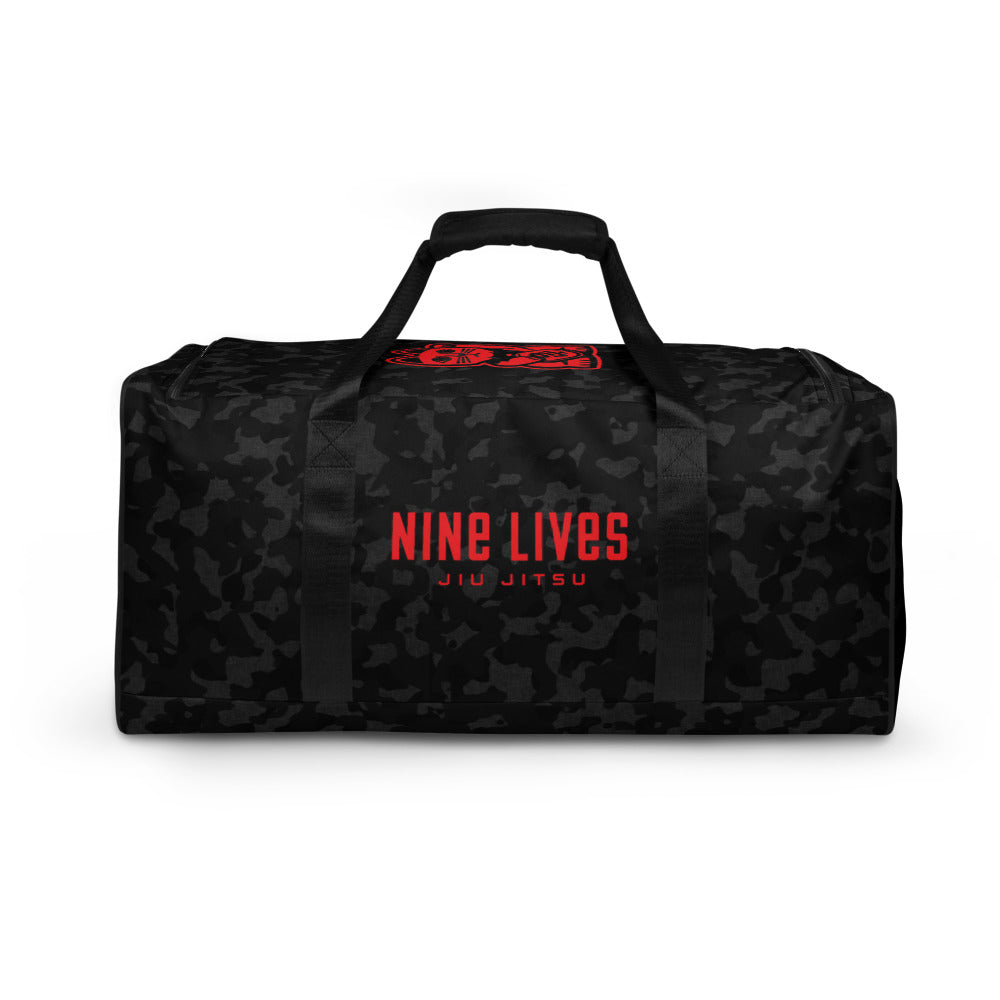 Samurai Duffle - Red with Black Camo