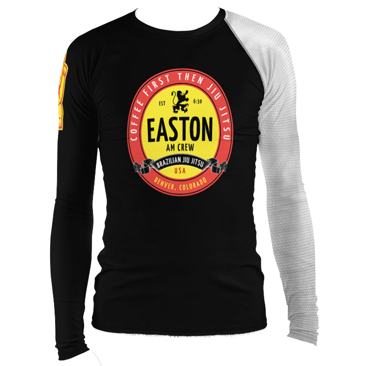 Faixa Branca  - Coffee Am Crew Rash Guard - by Nine Lives