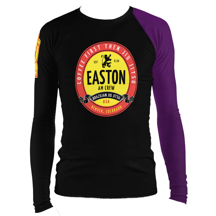 Faixa Roxa  - Coffee Am Crew Rash Guard - by Nine Lives