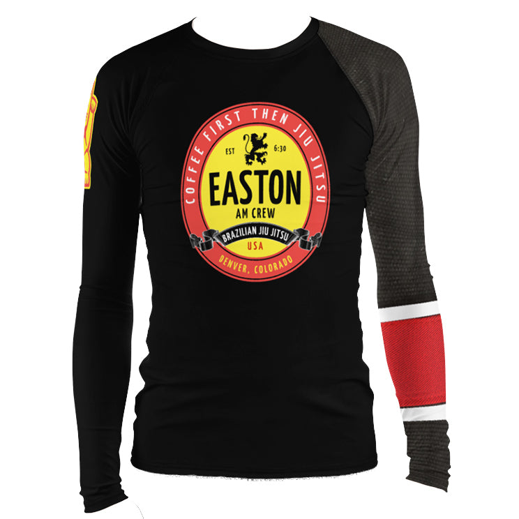 Faixa Preta - Coffee Am Crew Rash Guard - by Nine Lives