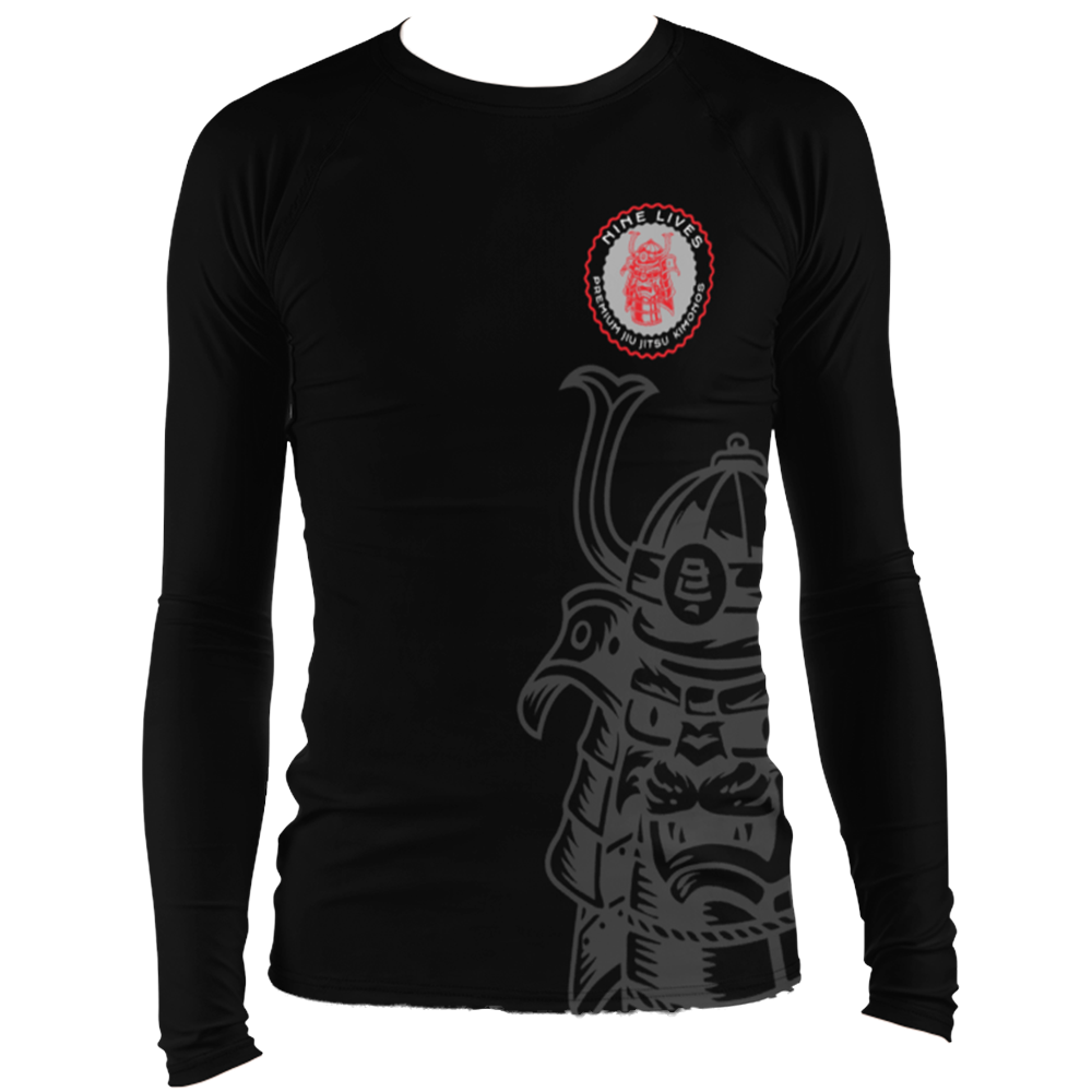 Samurai Cat Rash Guard - by Nine Lives