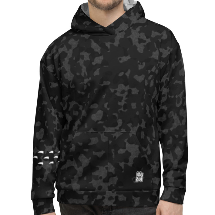 Claw Hoodie - Camo Black