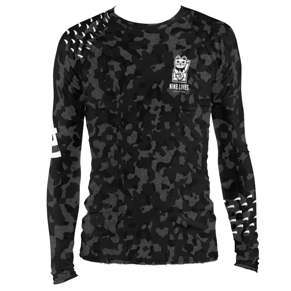 Claw Rashguard - Camo Black