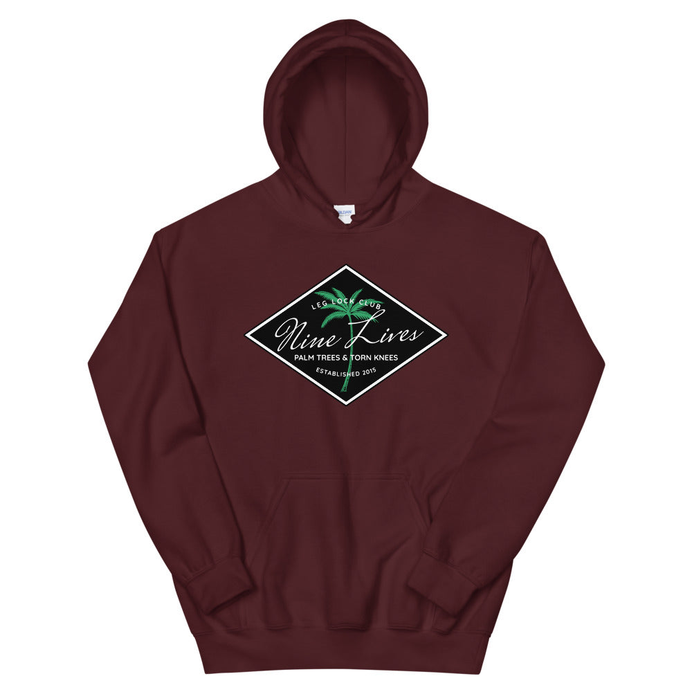 Palm Trees & Torn Knees Hoodie - (Maroon, Black or White)