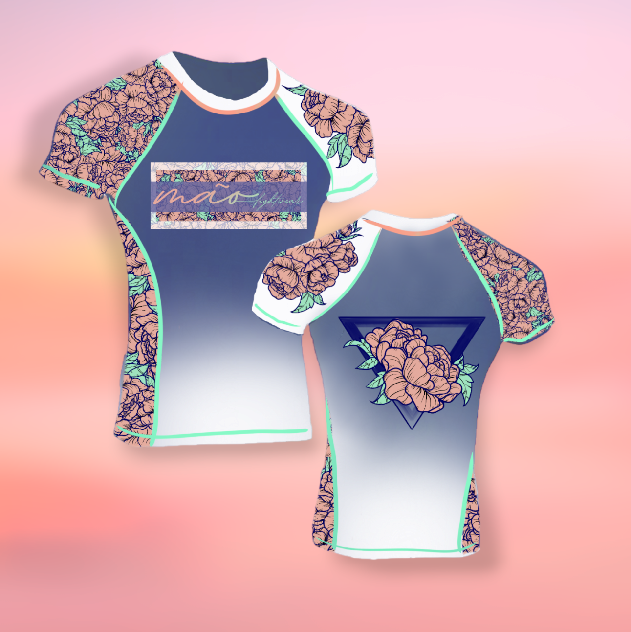 FLORescer Rashguard :: Peônia