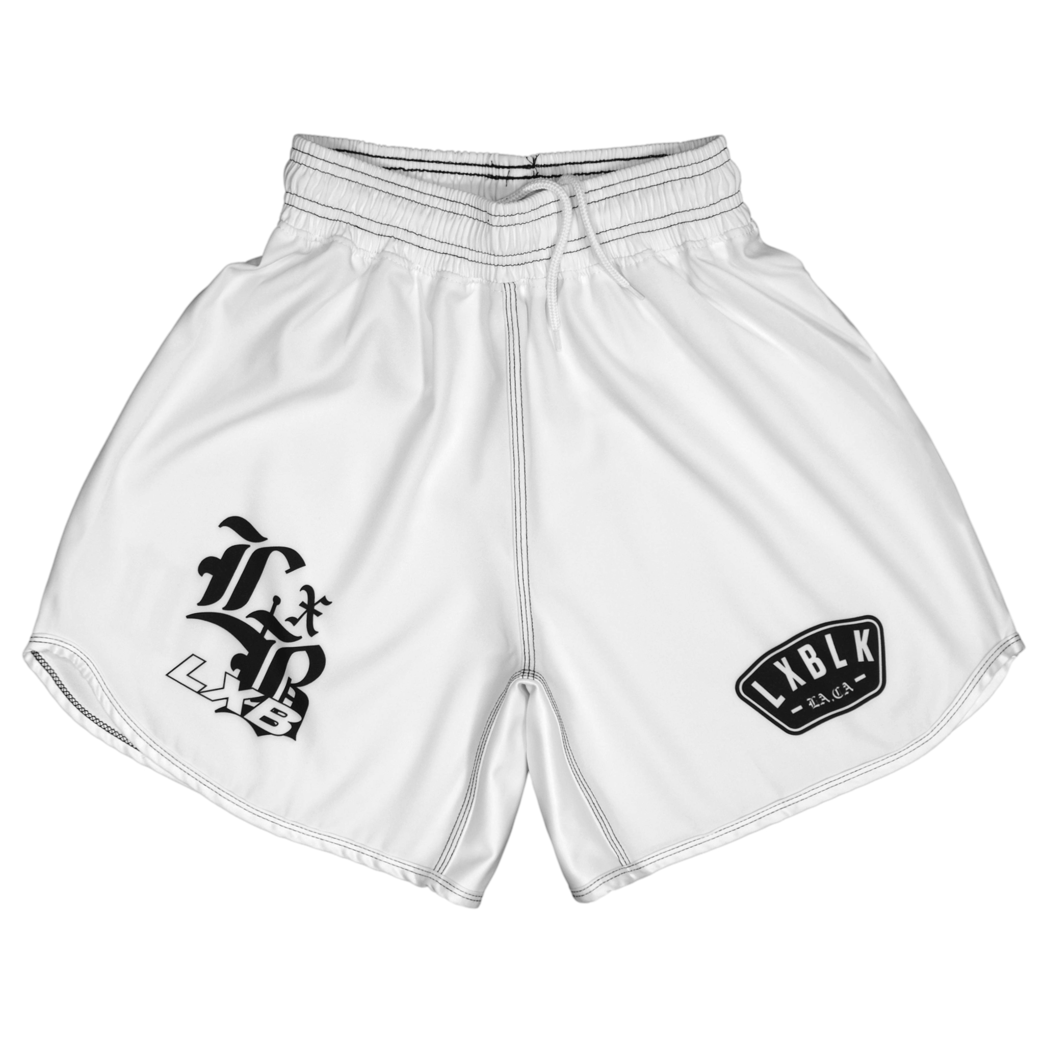 Speed Kills White Training Shorts