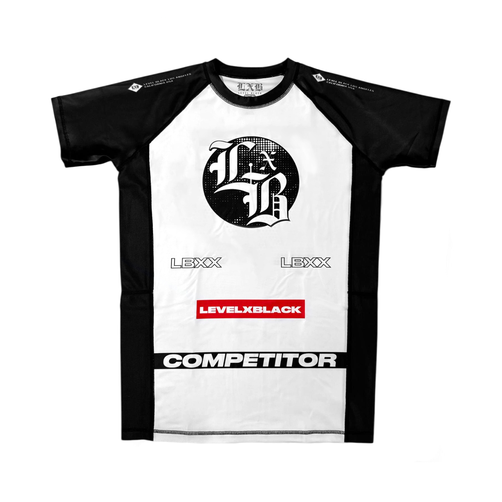 LBXX Competitor White Rash Guard