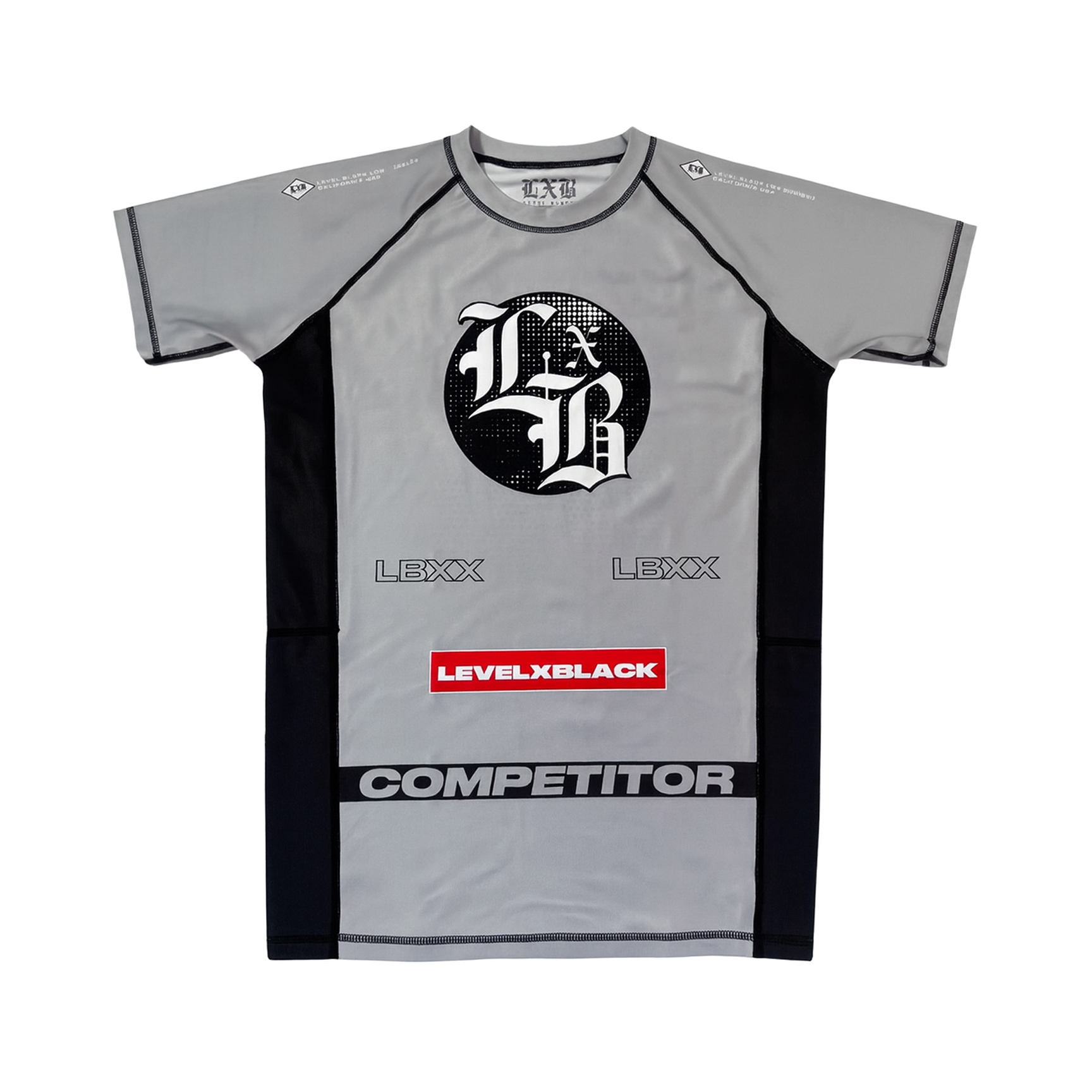 LBXX Competitor Grey Rash Guard