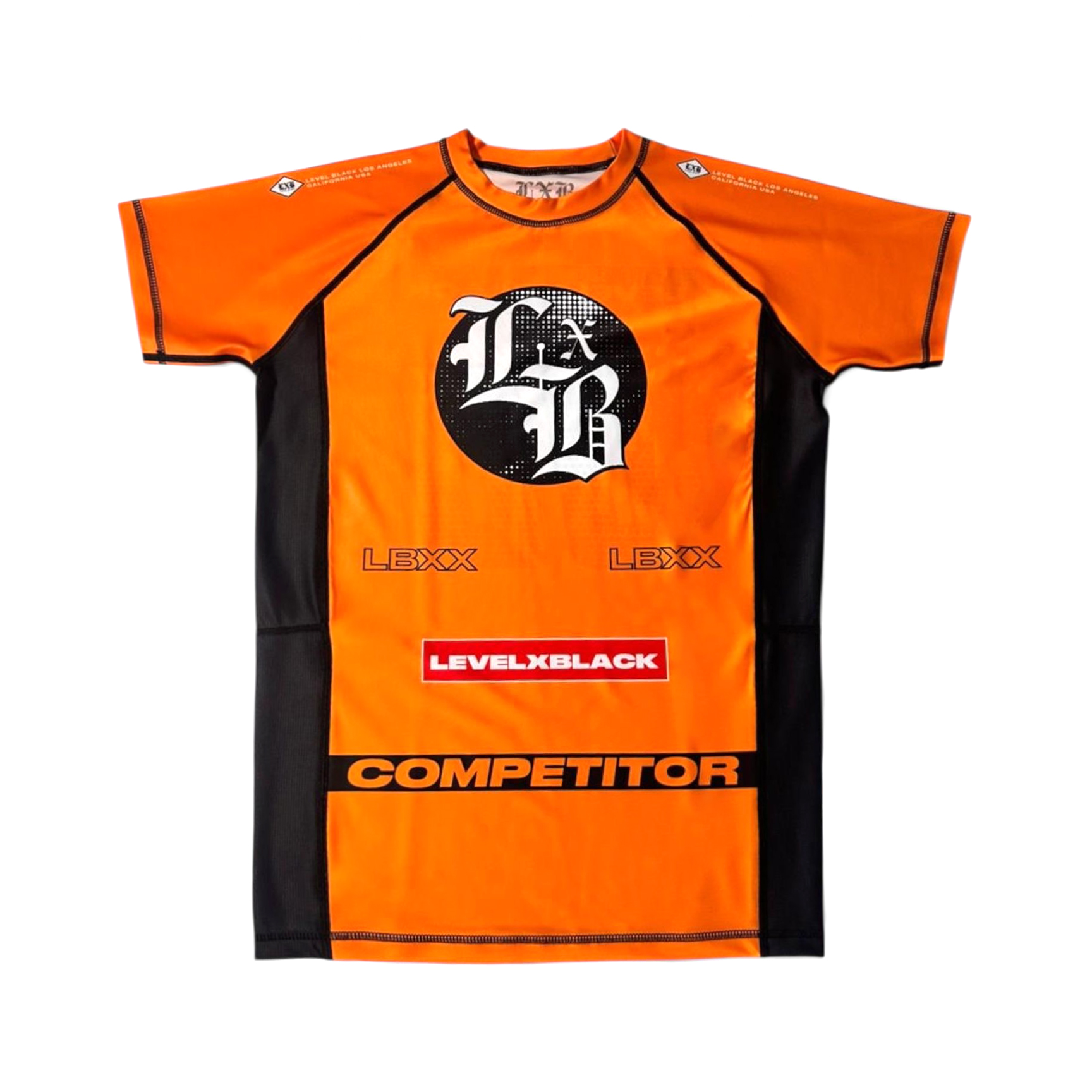 LBXX Competitor Orange Rash Guard