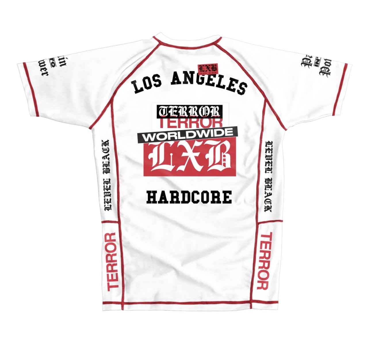 Terror White Rash Guard