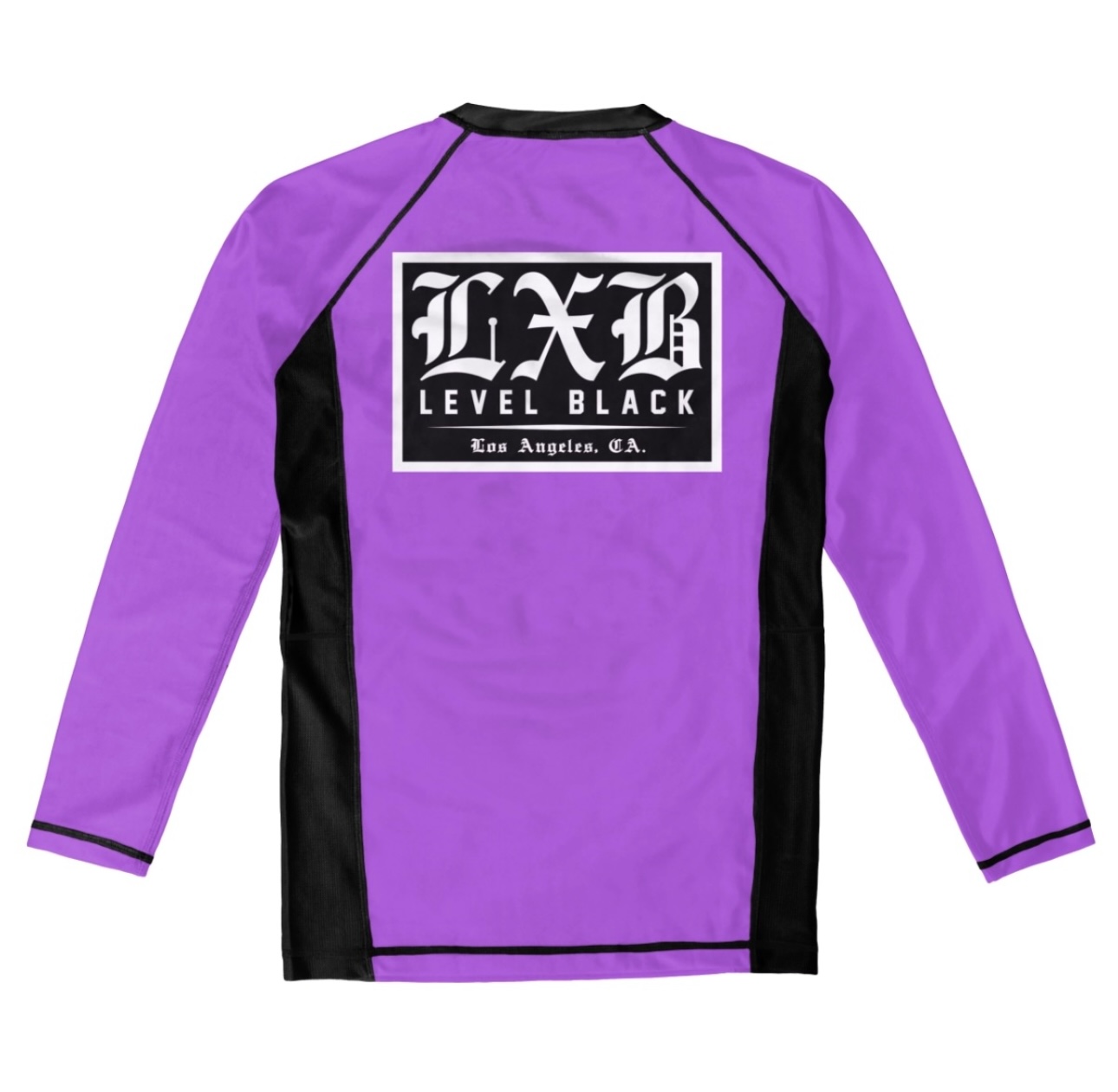 The Competitor V3 Purple LS Rash Guard