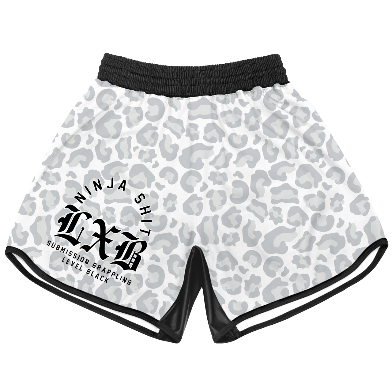 Ninja Shit V3 White Training Shorts