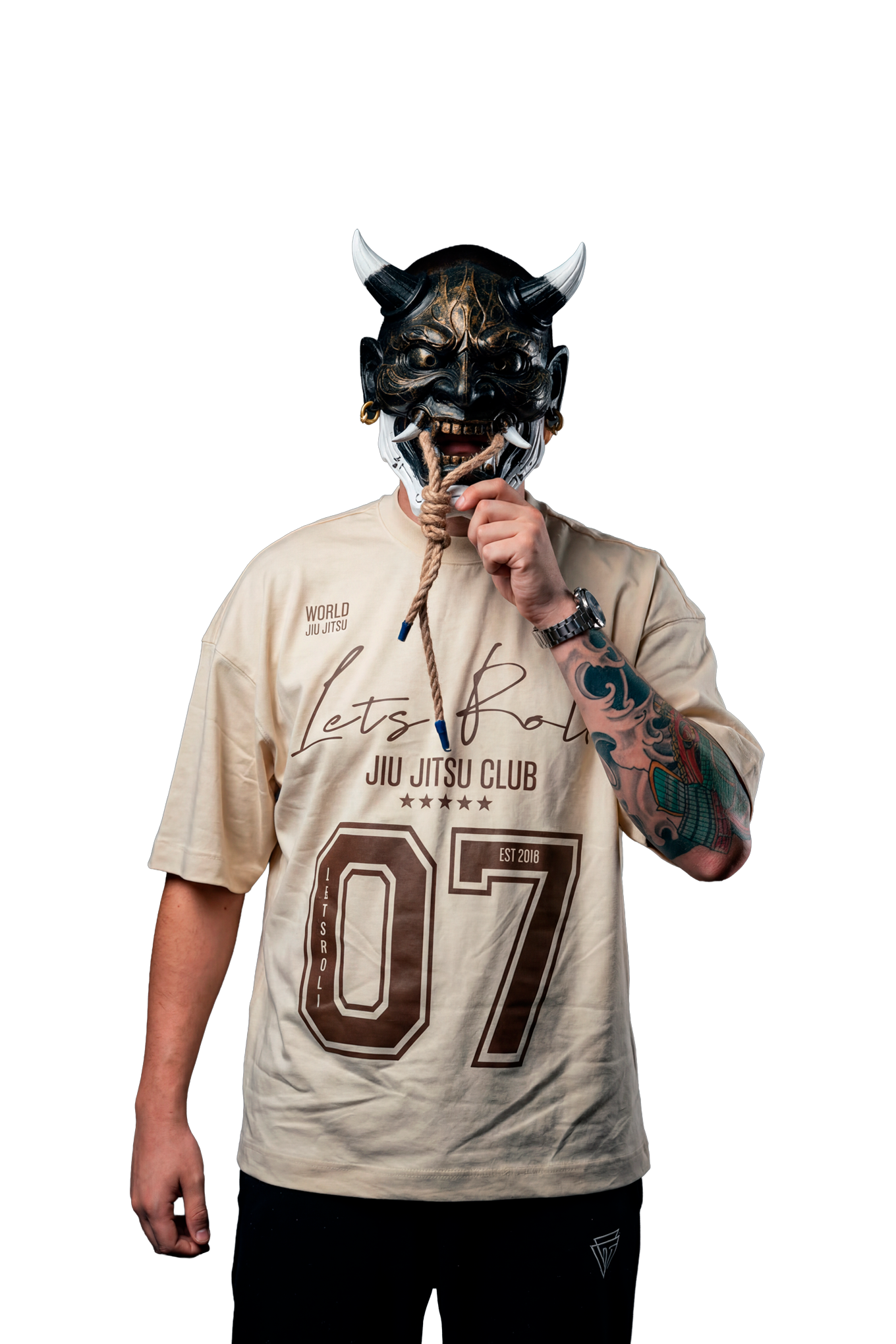 Polera Let’s Roll Oversize Jiu Jitsu Club – Arena