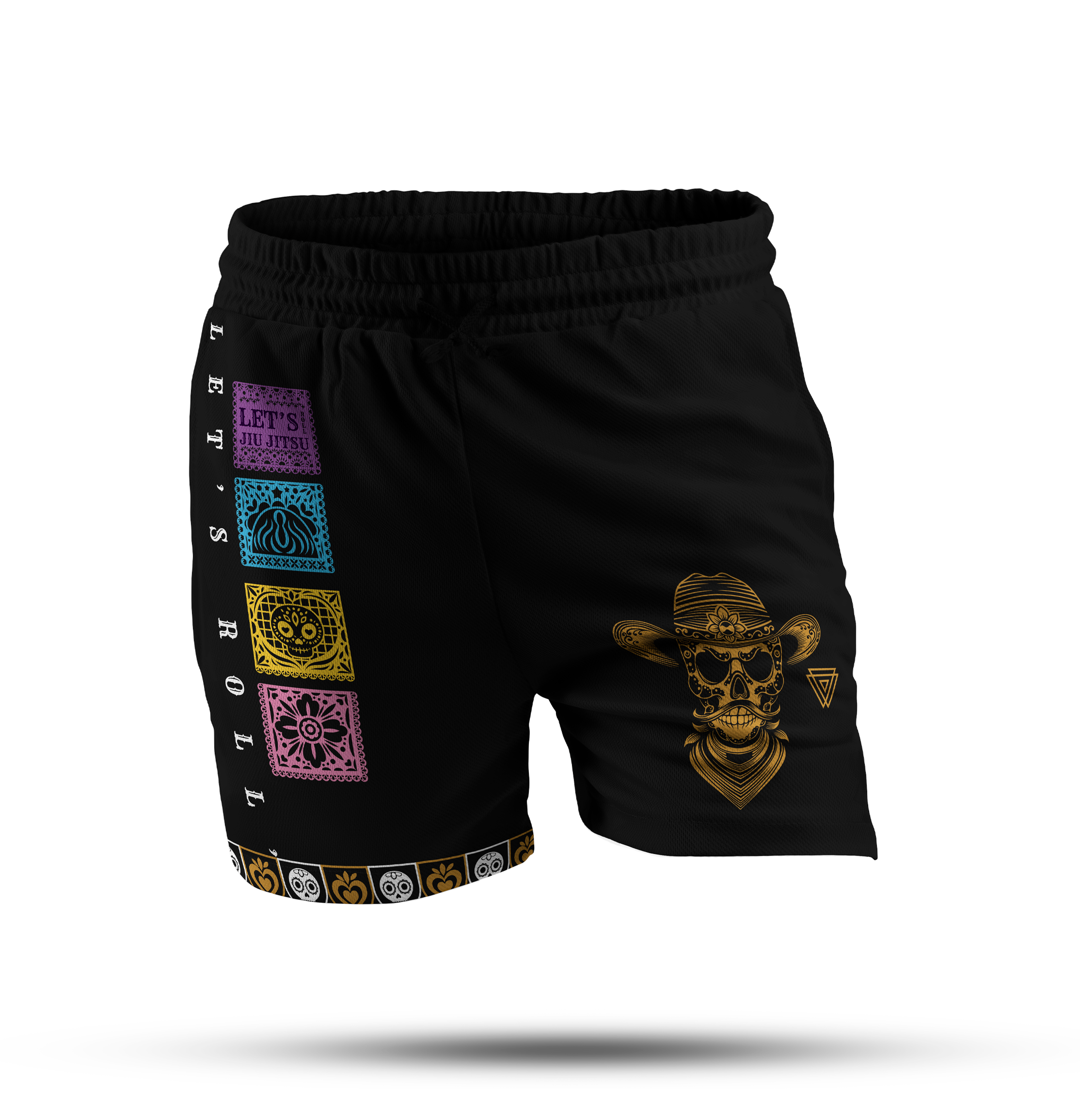 Short Let’s Roll Dia de Muertos