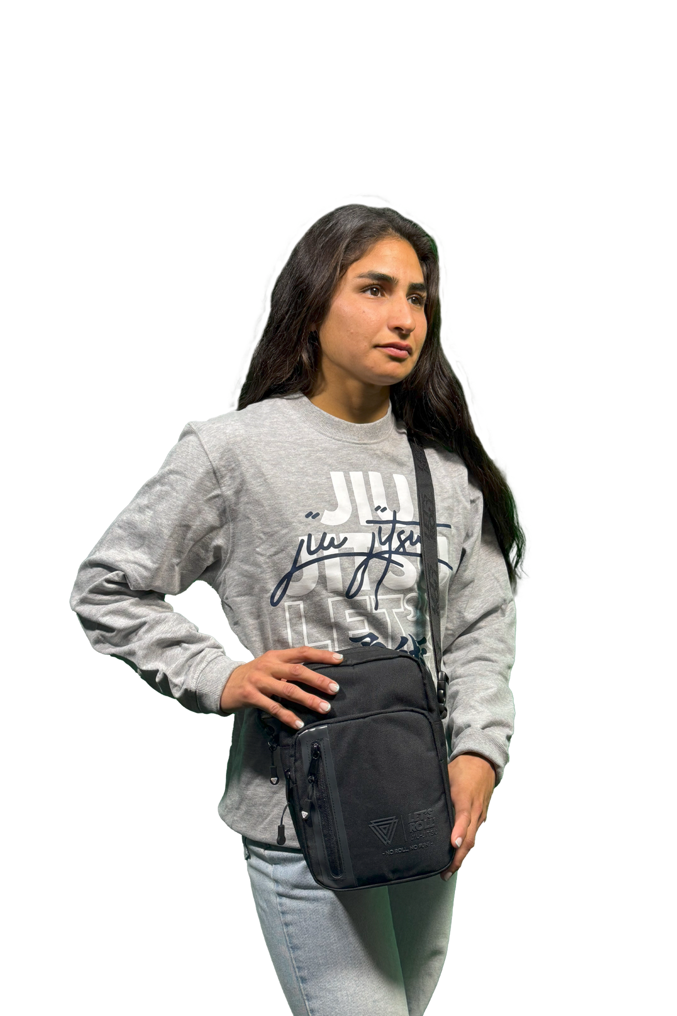 Shoulder Bag Lets Roll Negro