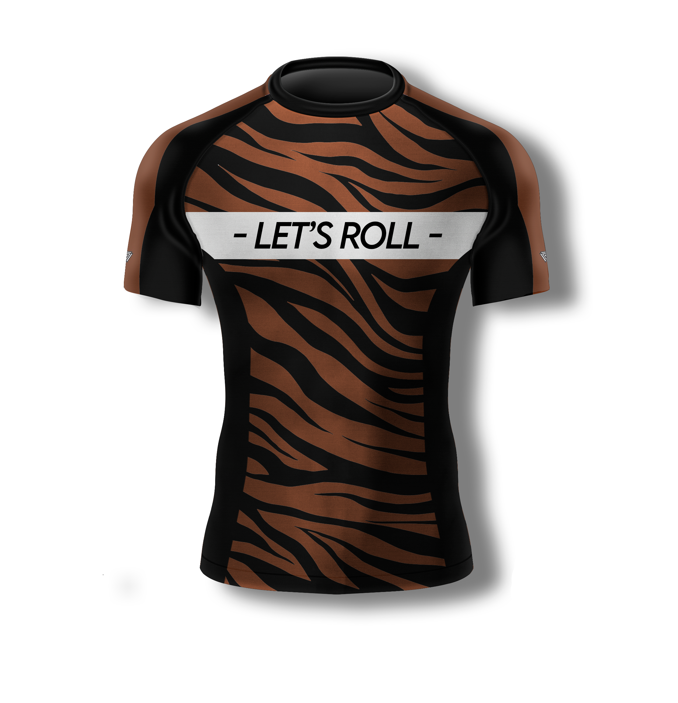Rashguard Let’s Roll Zebra Rank Series Marron