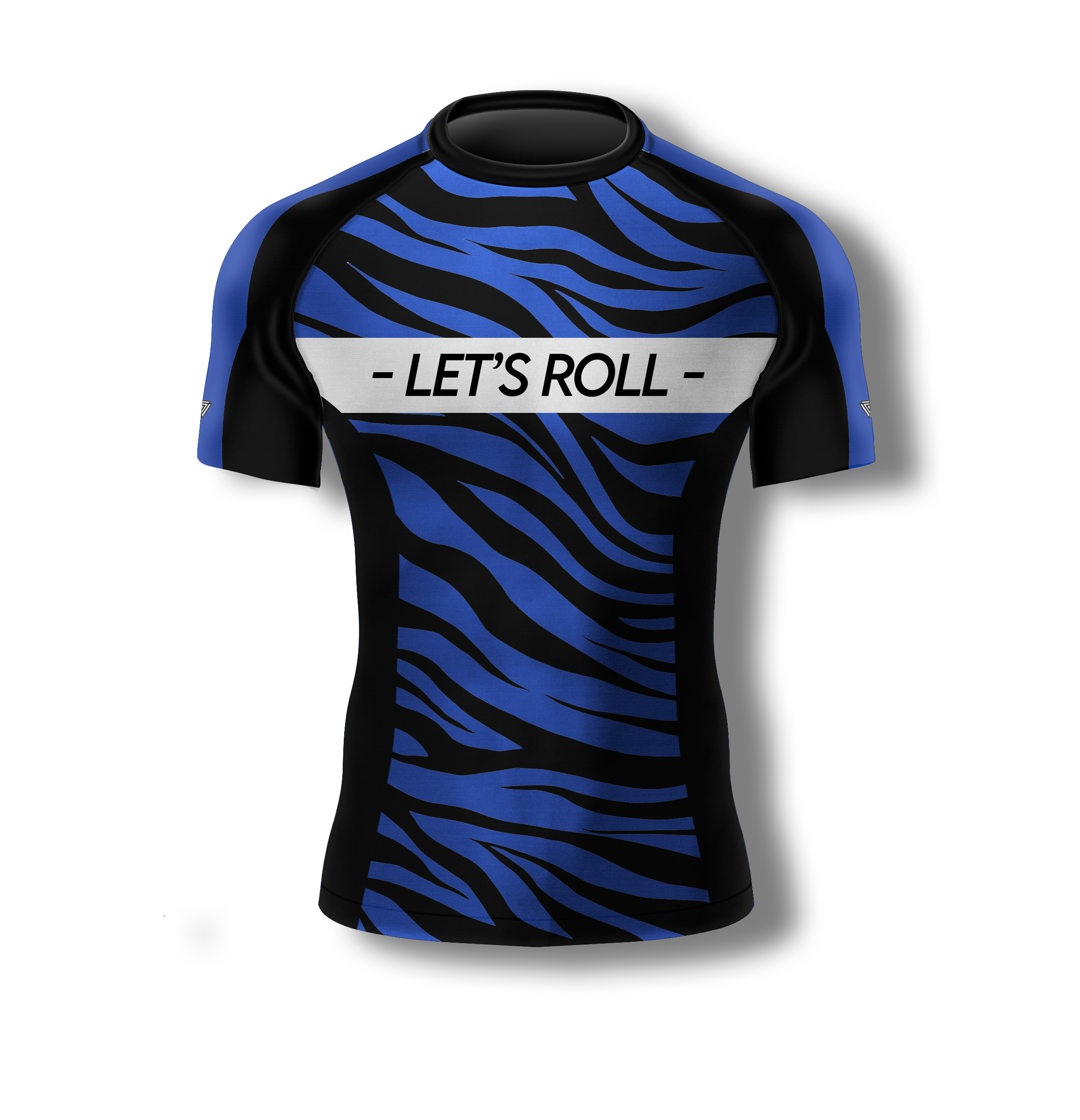 Rashguard Let’s Roll Zebra Rank Series Azul