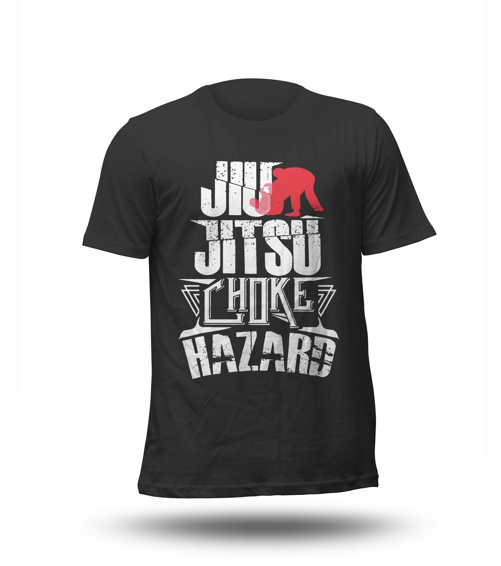 Polera Let’s Roll Jiu jitsu Choke Hazard