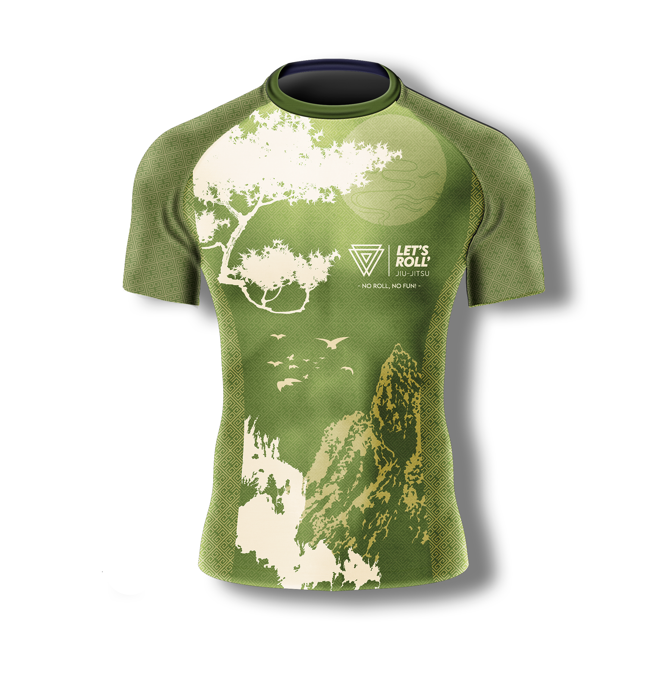 Rashguard Let’s Roll Zen Roots