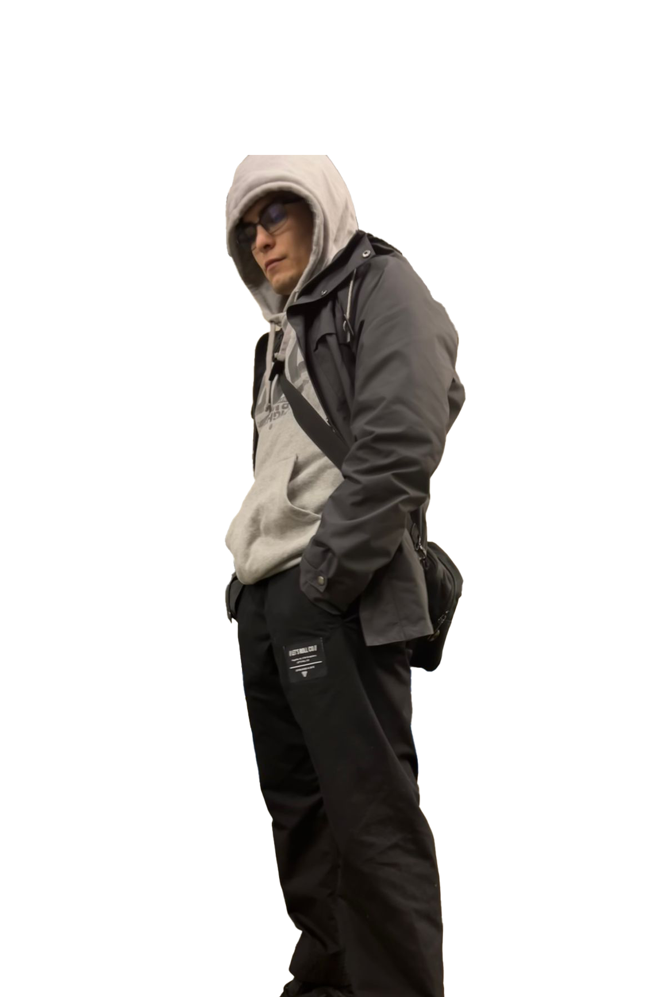 Casual Gi Pantalón V1 Negro