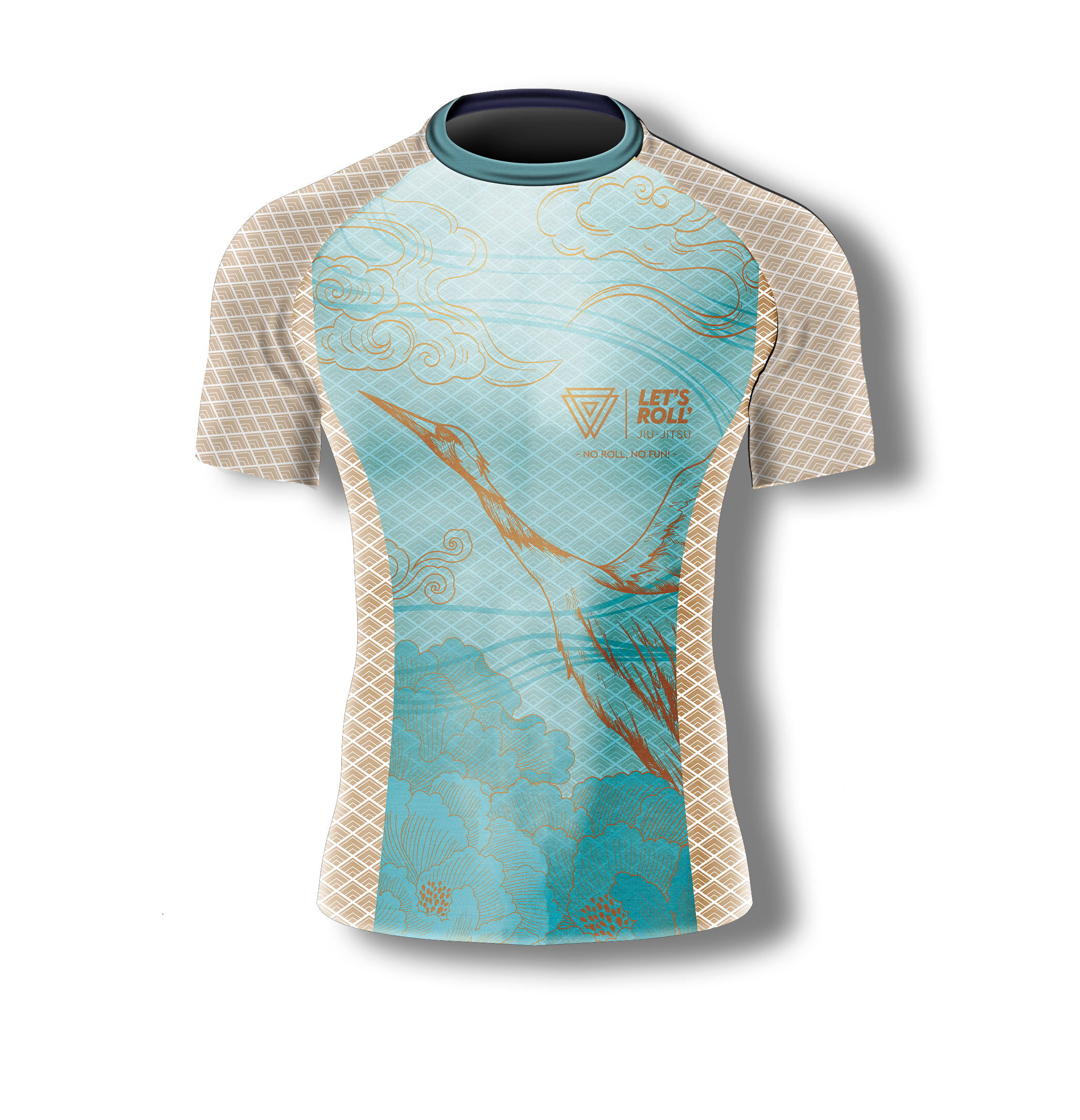 Rashguard Let’s Roll Kaze no Yūgen