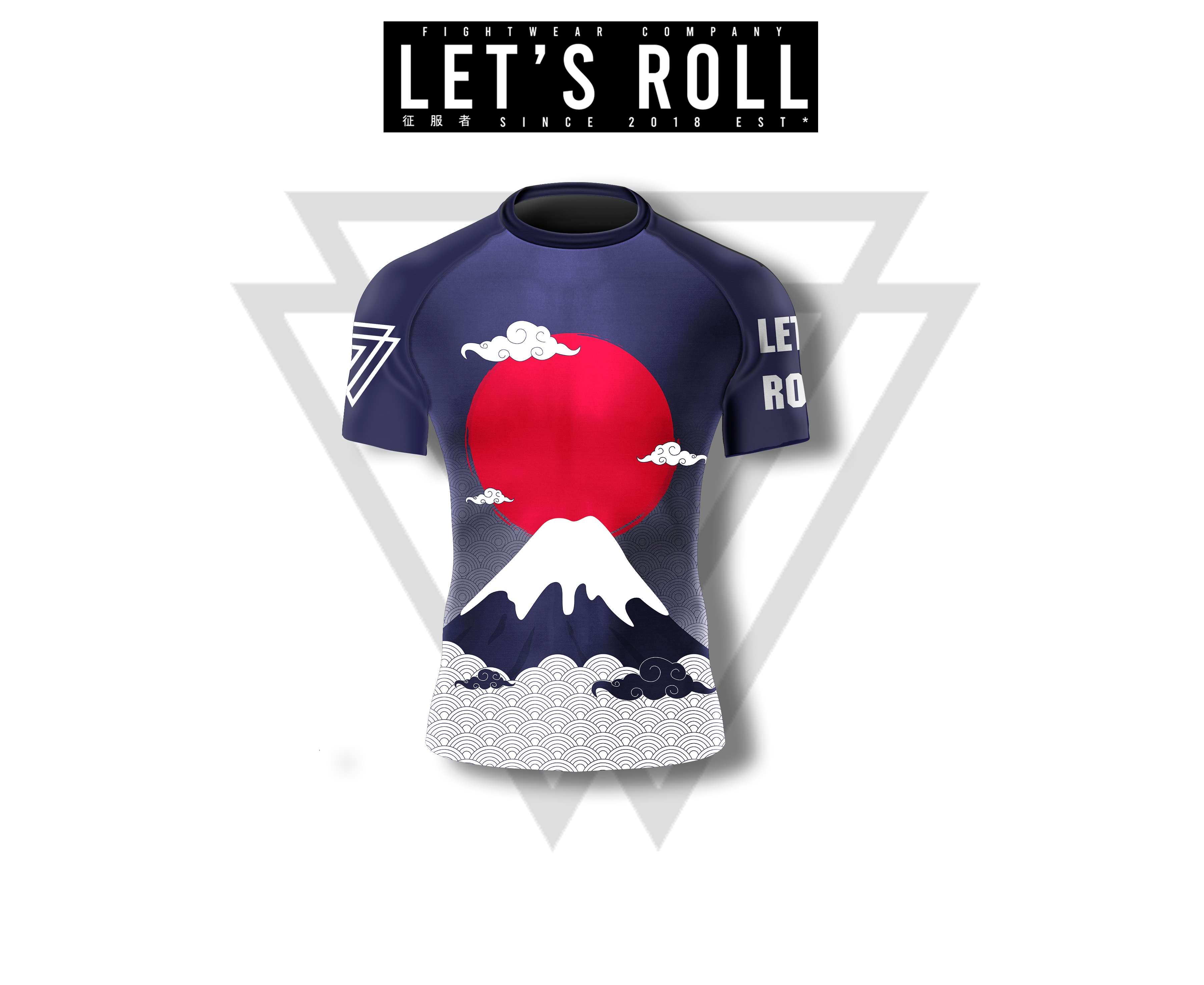 Rashguard Let’s Roll Fuji Jiu Jitsu