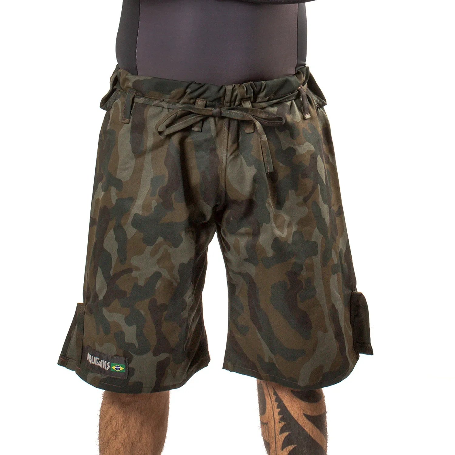 camouflage combat shorts — KRUGANS KIMONOS