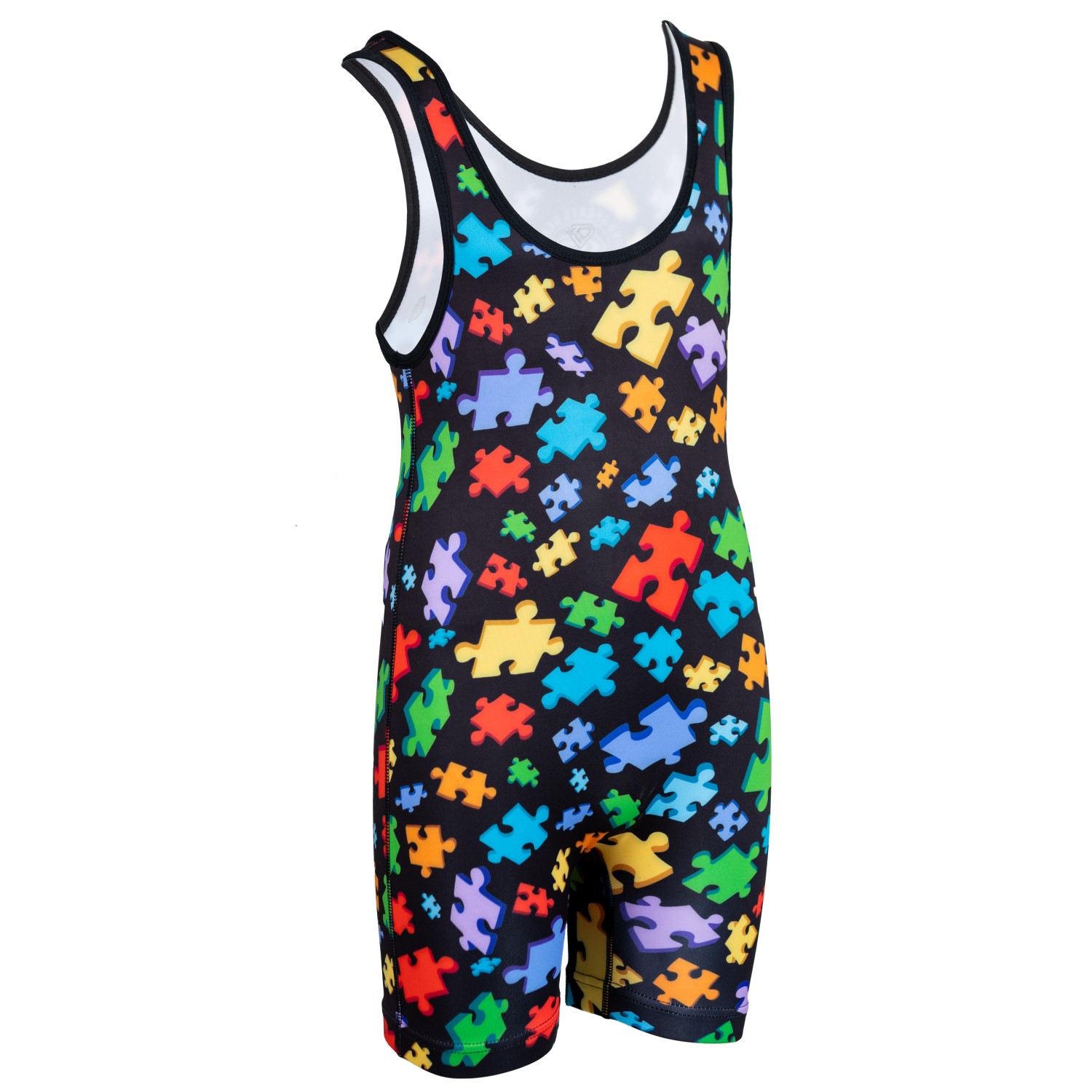 Wrestling Singlet by KO Sports Gear: AUTISM AWARENESS